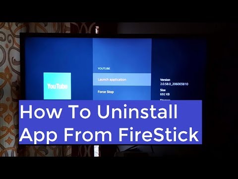 Remove preinstalled apps from fire tv