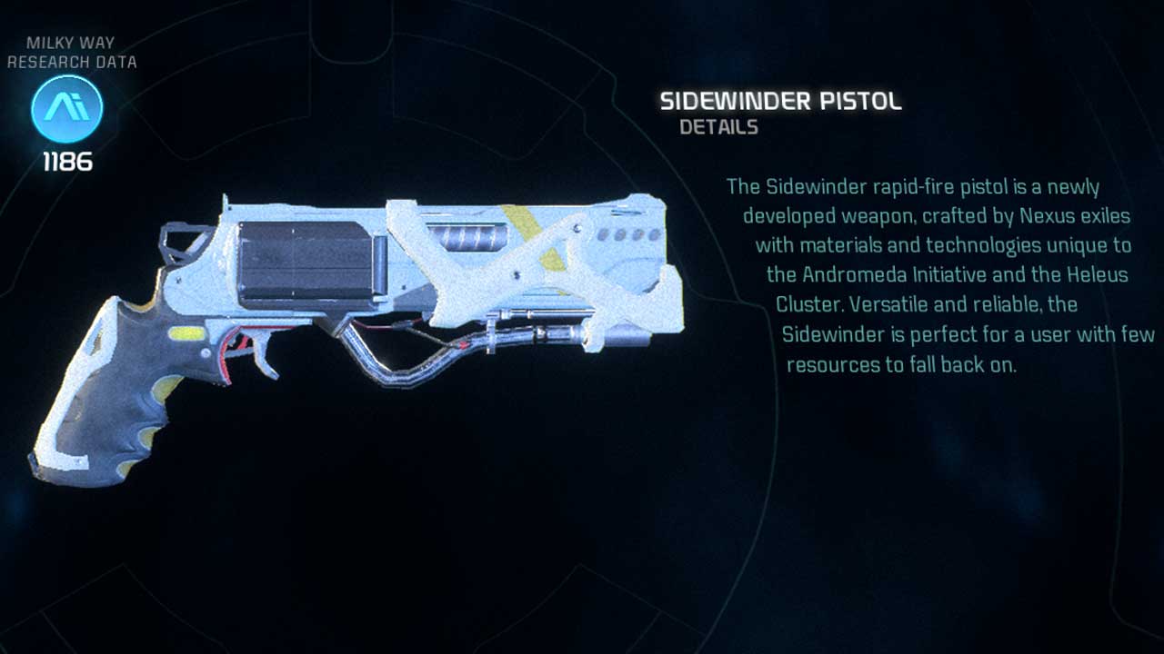 Mass Effect 3 Weapon List